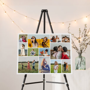 Create Your Own 12 Photo Collage Foam Board