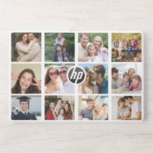 Create your Own 12 Photo Collage HP Laptop Skin