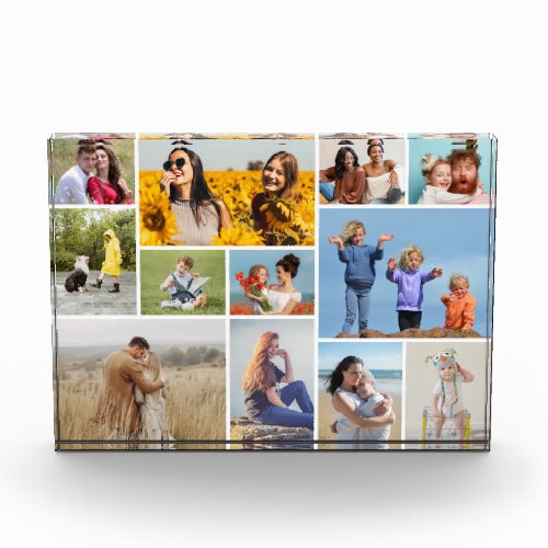 Create Your Own 12 Photo Collage Photo Block