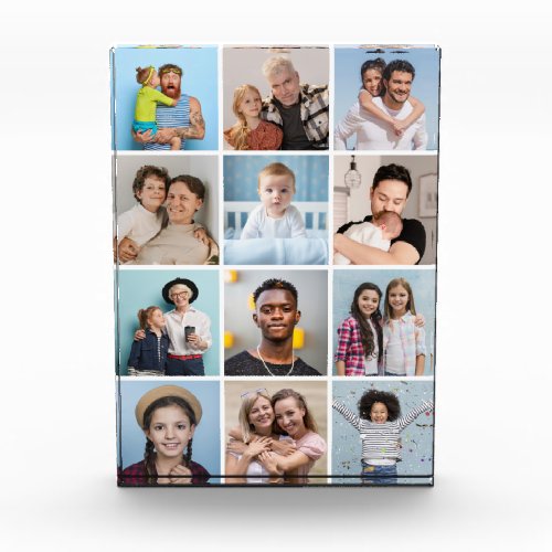 Create Your Own 12 Photo Collage Photo Block