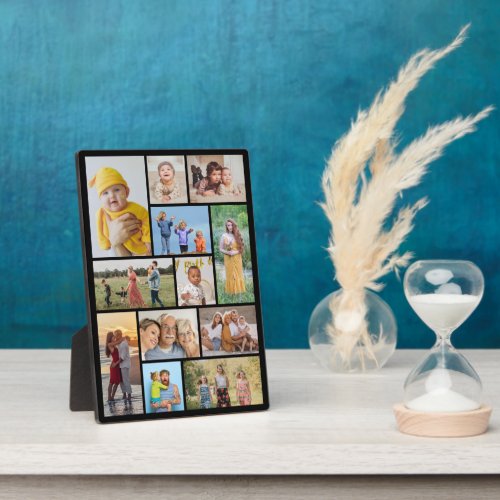 Create Your Own 12  Photo Collage Plaque