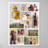 Design Your Own 22 Photo Collage Poster