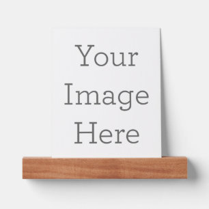 Create Your Own 12" Walnut Photo Ledge