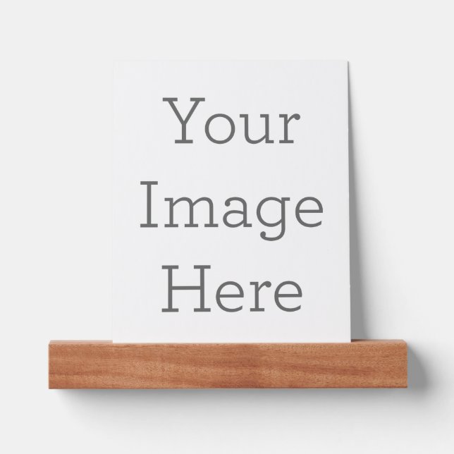 Custom 12" Ledge, 8"x10" Print Photo Ledge with Prints (Front)