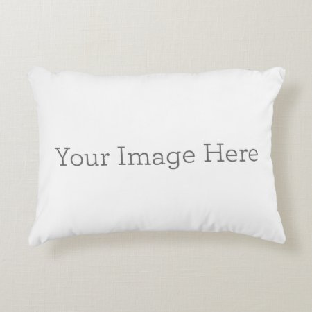 Create Your Own 12" X 16" Brushed Polyester Pillow