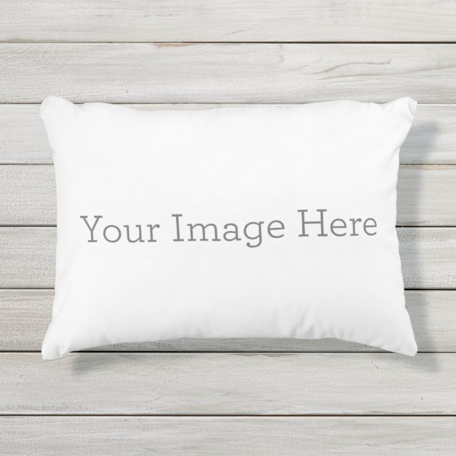 Custom Outdoor Accent Pillow 16" x 12" (Front)