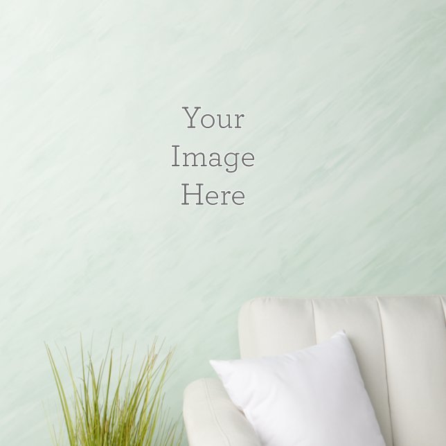 Wall Decal, Size: 12.00" x 18.00", Style: Opaque Design: All-over White Underbase, Shape: Custom Cut (Living Room)