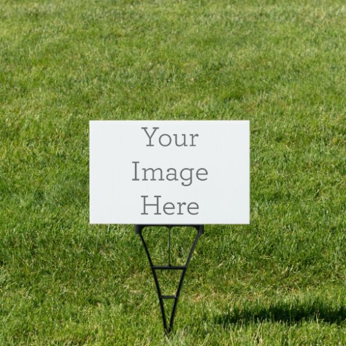 Create Your Own 12 x 18 Rectangle Yard Sign
