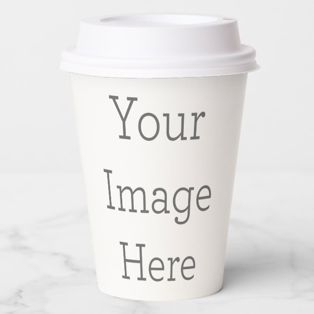 Paper Cups Size: 12oz Paper Cup, Lid: Lid (Front)