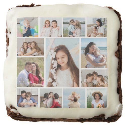 Create Your Own 13 Photo Collage Brownie
