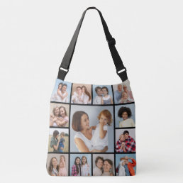Create Your Own 13 Photo Collage Crossbody Bag
