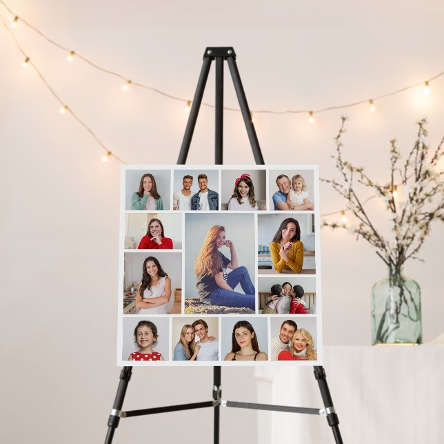 Create Your Own 13 Photo Collage Foam Board (In Situ (Stand))