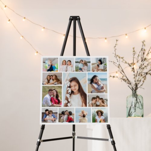 Create Your Own 13 Photo Collage Foam Board