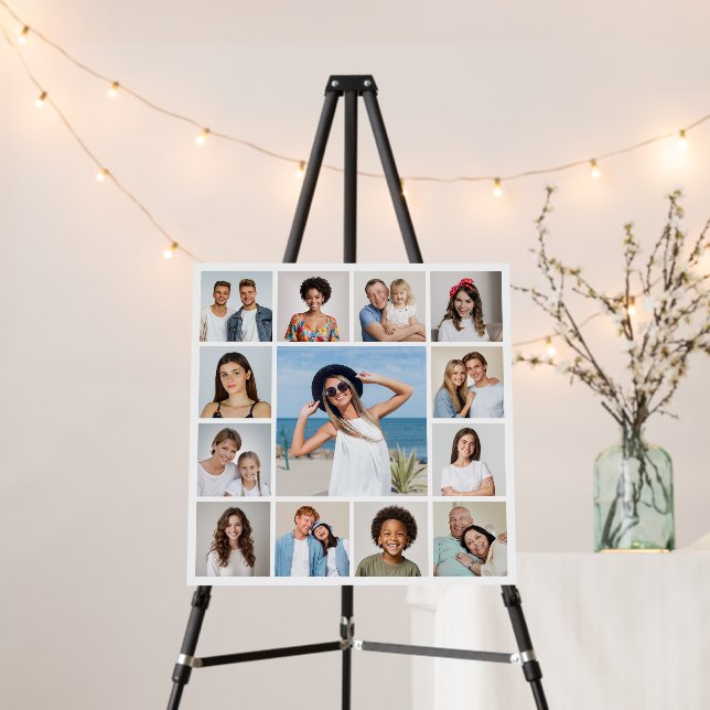 Create Your Own 13 Photo Collage Foam Board (In Situ (Stand))