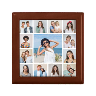 Create Your Own 13 Photo Collage Gift Box