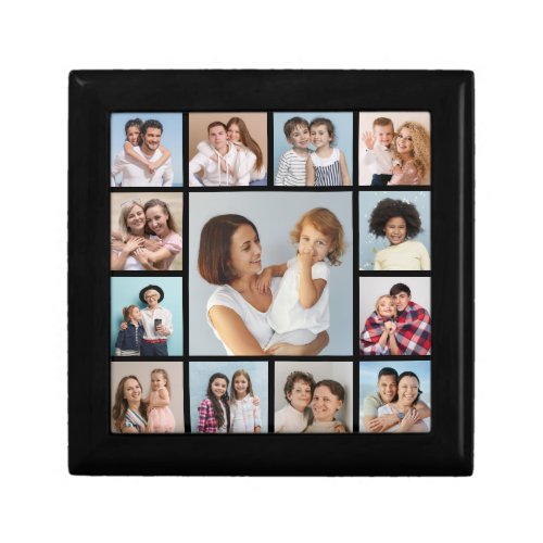 Create Your Own 13 Photo Collage Gift Box