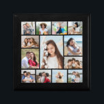 Create Your Own 13 Photo Collage Gift Box<br><div class="desc">Create your own 13 Photo Collage for Christmas, Birthdays, Weddings, Anniversaries, Graduations, Father's Day, Mother's Day or any other Special Occasion, with our easy-to-use design tool. Add your favorite photos of friends, family, vacations, hobbies and pets and you'll have a stunning, one-of-a-kind photo collage. Our custom photo collage is perfect...</div>