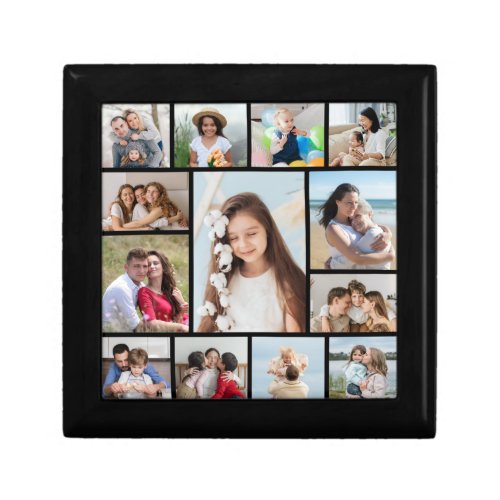 Create Your Own 13 Photo Collage Gift Box