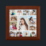 Create Your Own 13 Photo Collage Gift Box<br><div class="desc">Create your own 13 Photo Collage for Christmas, Birthdays, Weddings, Anniversaries, Graduations, Father's Day, Mother's Day or any other Special Occasion, with our easy-to-use design tool. Add your favorite photos of friends, family, vacations, hobbies and pets and you'll have a stunning, one-of-a-kind photo collage. Our custom photo collage is perfect...</div>