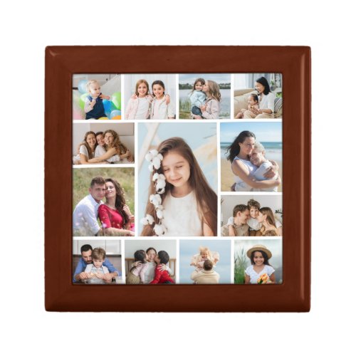 Create Your Own 13 Photo Collage Gift Box