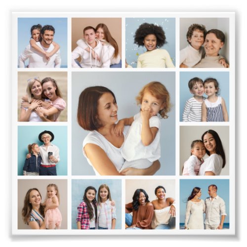 Create Your Own 13 Photo Collage Photo Enlargement