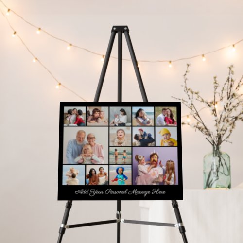 Create Your Own 14 Photo Collage Add Your Greeting Foam Board