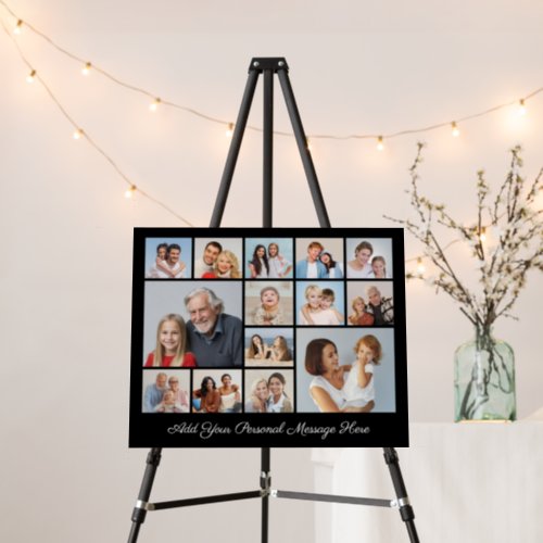 Create Your Own 14 Photo Collage Add Your Greeting Foam Board