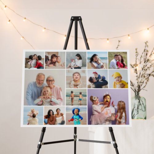 Create Your Own 14 Photo Collage Foam Board