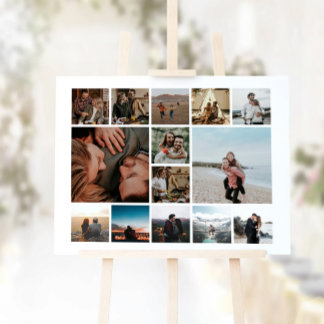 Create Your Own 14 Photo Collage Foam Board