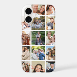 Create your Own 14 Photo Collage iPhone 17 Case
