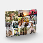 Create Your Own 14 Photo Collage Photo Block<br><div class="desc">Introducing the perfect way to display your favorite memories in a stylish and modern way - the Photo Collage Acrylic Photo Block! This stunning photo block allows you to showcase your custom photos in a unique and beautiful way. Imagine having a beautiful collage of your family, friends, and vacation photos...</div>