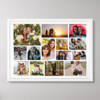 Create Your Own 14 Photo Collage Photo Block