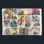 Create Your Own 14 Photo Collage Photo Block Pillow Case<br><div class="desc">Elevate your memories with our 14 Custom Photo Collage – a personalized masterpiece that transforms your cherished moments into a visually stunning work of art. This meticulously crafted collage allows you to showcase four of your favorite photos in a harmonious arrangement, creating a captivating narrative that speaks to the heart....</div>