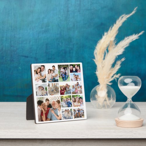 Create Your Own 14 Photo Collage Plaque