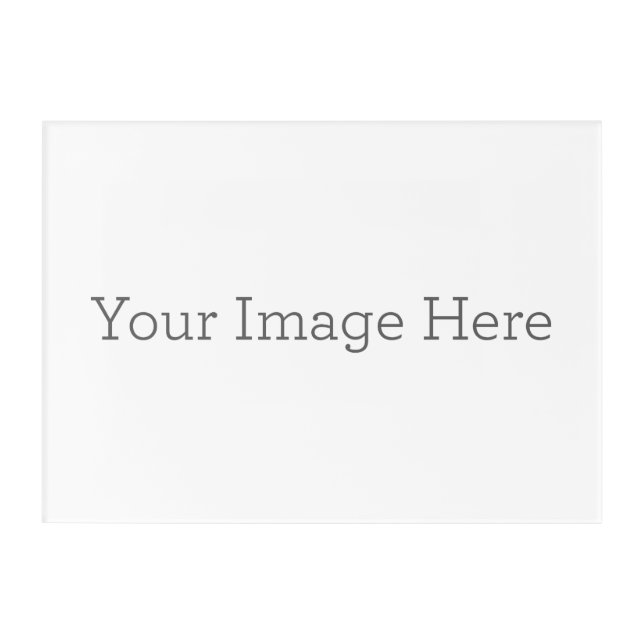 Acrylic Wall Art, 14" x 10" (Front)