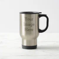Round Monogram Initial Coffee Mug, Metal Insulated Coffee Mug, Custom Travel  Coffee Mug, Coffee Mugs, Mugs, Metal Coffee Mug, Gifts for Dad 