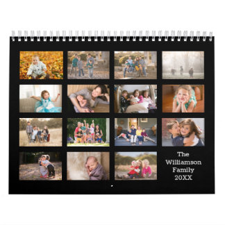 Create Your Own 15 Month Photo Calendar