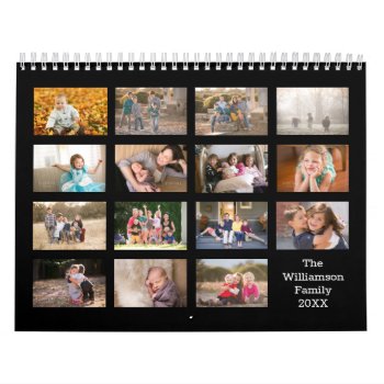 Create Your Own 15 Month Photo Calendar by RocklawnArts at Zazzle