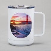 Create Your Own 15 Oz Polar Camel Insulated Mug (Left side view)