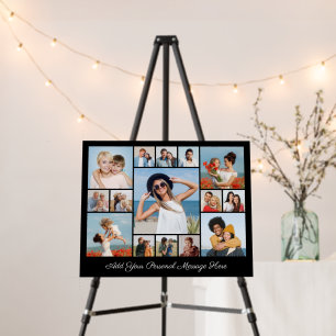 Create Your Own 15 Photo Collage Add Your Greeting Foam Board