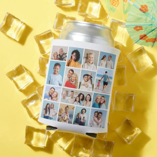 Create Your Own 15 Photo Collage Can Cooler