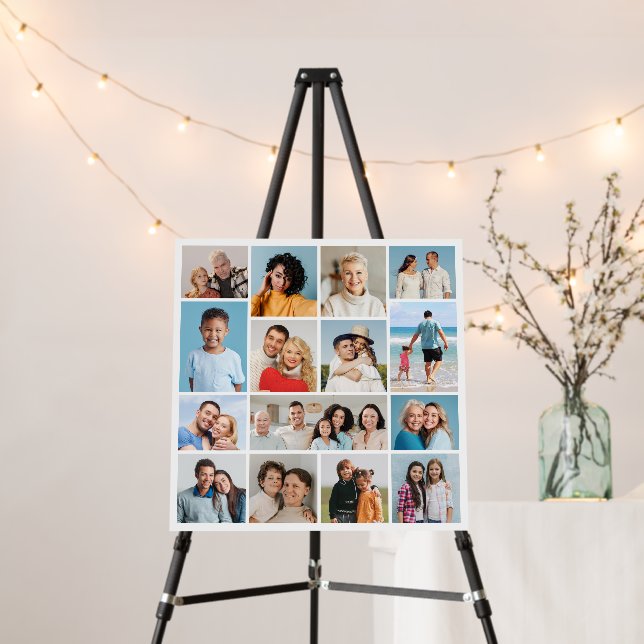Create Your Own 15 Photo Collage Foam Board (In Situ (Stand))