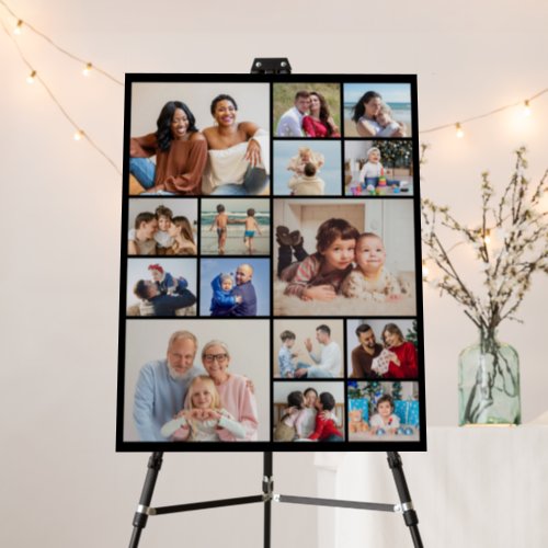 Create Your Own 15 Photo Collage Foam Board