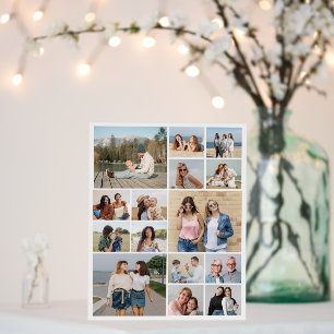 Create Your Own 15 Photo Collage Foam Board