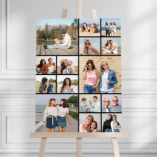 Create Your Own 15 Photo Collage Foam Board