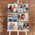 Create Your Own 15 Photo Collage Foam Board<br><div class="desc">Create your own 15 Photo Collage for Christmas, Birthdays, Weddings, Anniversaries, Graduations, Father's Day, Mother's Day or any other Special Occasion, with our easy-to-use design tool. Add your favorite photos of friends, family, vacations, hobbies and pets and you'll have a stunning, one-of-a-kind photo collage. Our custom photo collage is perfect...</div>