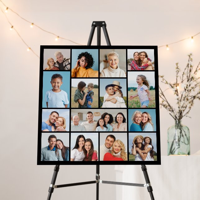 Create Your Own 15 Photo Collage Foam Board (In Situ (Stand))