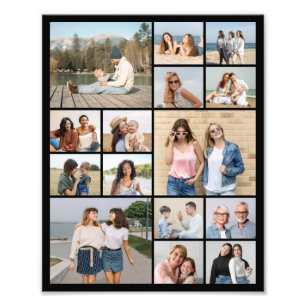 Create Your Own 15 Photo Collage Photo Enlargement Print