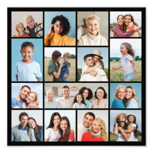 Create Your Own 15 Photo Collage Photo Enlargement Print
