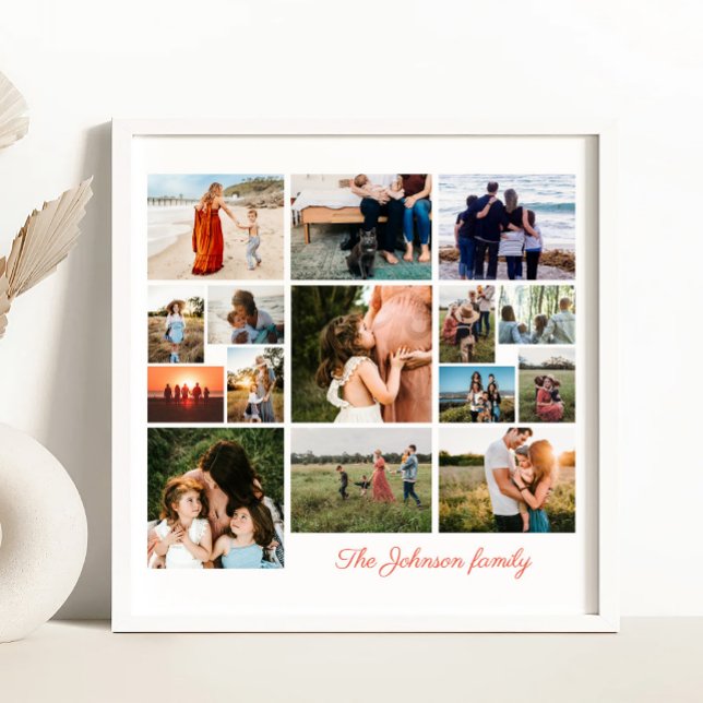 Create Your Own 15 Photo Collage Poster (Creator Uploaded)